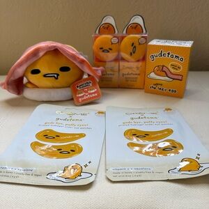 Gudetama Bundle

Includes ~ Everything shown in first photo
Total Value $70